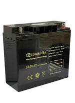 Lucky Sky 12V 18Ah Sealed Lead Acid Battery – Rechargeable UPS & CCTV Backup
