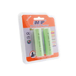 MP 18650 3800mAh Rechargeable Li-ion Battery 2-Pack
