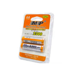 MP AA 2300mAh 1.2V Rechargeable Ni-MH Battery 2-Pack