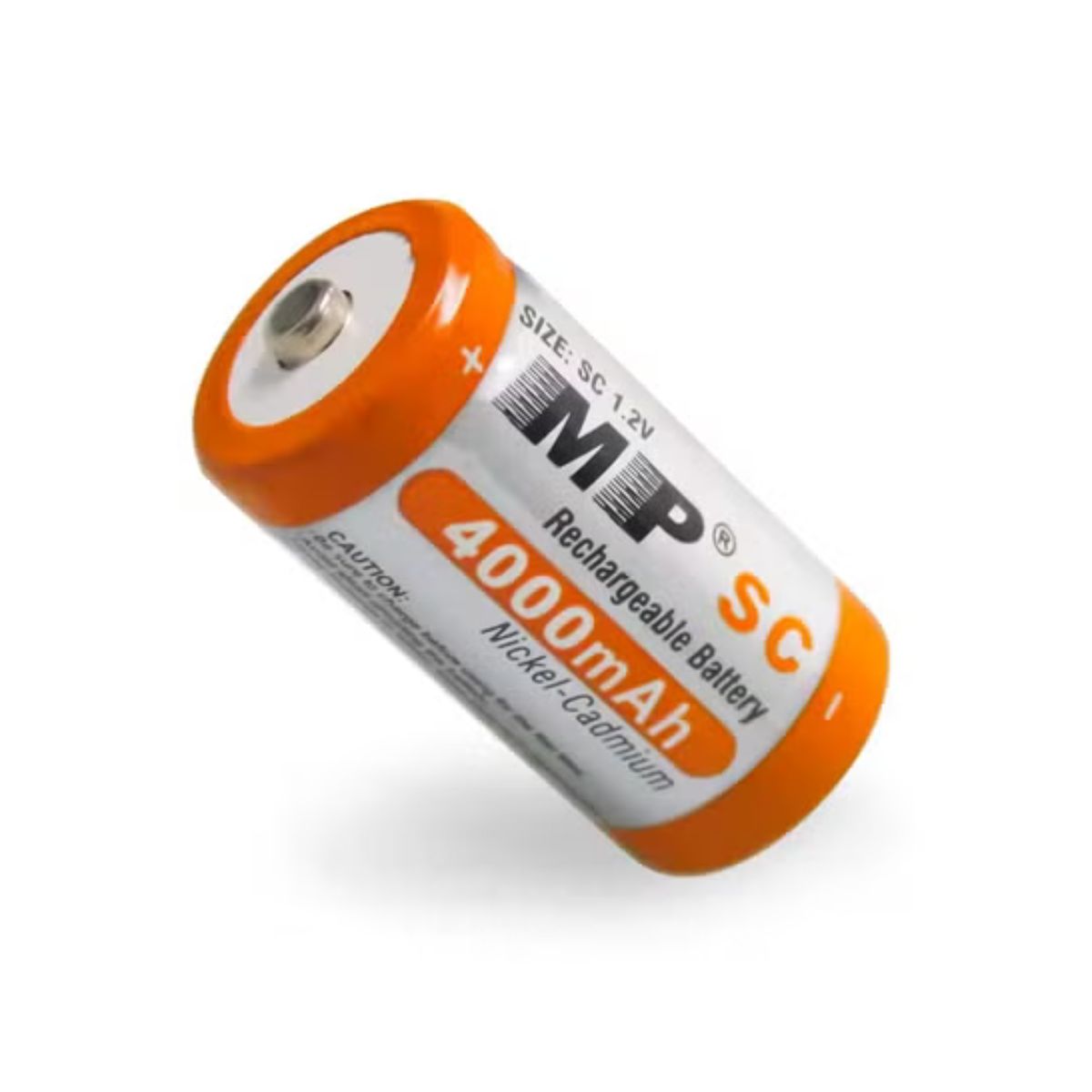 MP Sub-C 1.2V 4000mAh Rechargeable Ni-MH Battery 2-Pack
