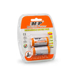 MP Sub-C 1.2V 4000mAh Rechargeable Ni-MH Battery 2-Pack
