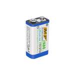 MP 9V 680mAh Lithium Rechargeable Battery – 1 Pack