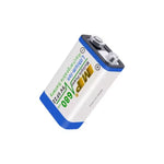 MP 9V 680mAh Lithium Rechargeable Battery – 1 Pack