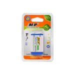MP 9V 680mAh Lithium Rechargeable Battery – 1 Pack