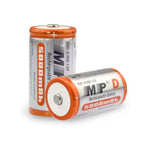 MP D Size 5000mAh 1.2V Rechargeable Ni-MH Battery – 2 Pack