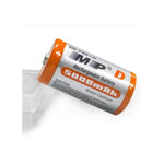 MP D Size 5000mAh 1.2V Rechargeable Ni-MH Battery – 2 Pack