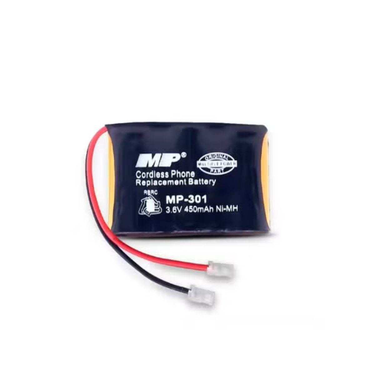 MP 301 3.6V 450mAh Ni-MH Rechargeable Battery Pack