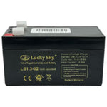 Lucky Sky 12V 1.3Ah Sealed Lead Acid Battery – Alarm & Emergency Light Backup