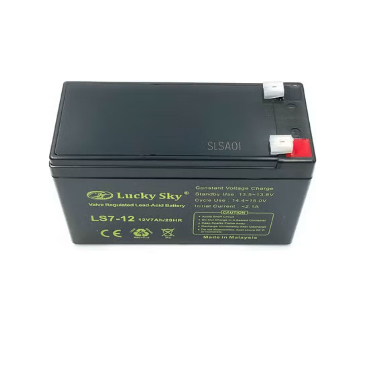 Lucky Sky 12V 7Ah Sealed Lead Acid Battery – UPS & CCTV Backup Power
