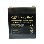 Lucky Sky 12V 5Ah Sealed Lead Acid Battery – Emergency Light & Alarm Backup