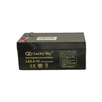 Lucky Sky 12V 3.2Ah Sealed Lead Acid Battery – Alarm & Router Backup