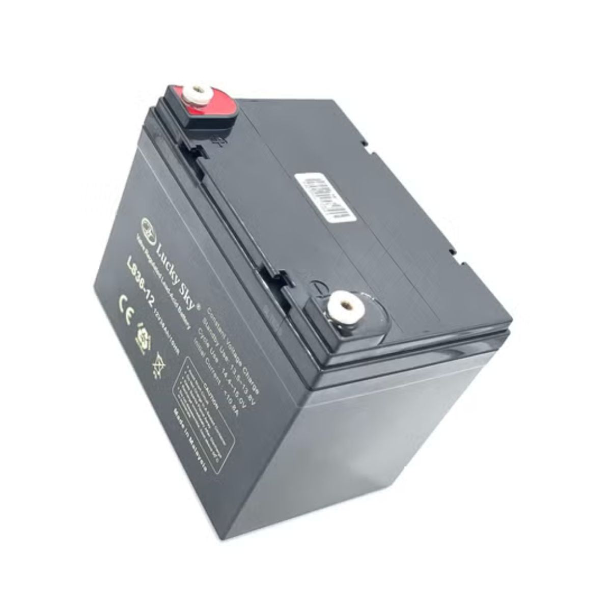 Lucky Sky 12V 36Ah Sealed Lead Acid Battery – Inverter, CCTV & Solar Backup