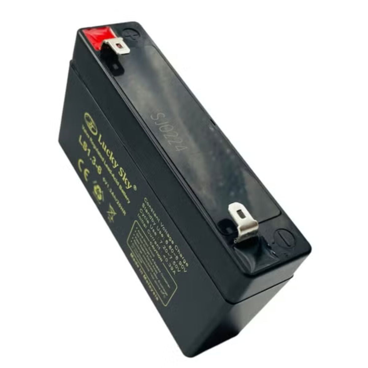 Lucky Sky 6V 1.3Ah Sealed Lead Acid Battery – Emergency Light Replacement
