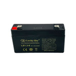 Lucky Sky 6V 1.3Ah Sealed Lead Acid Battery – Emergency Light Replacement
