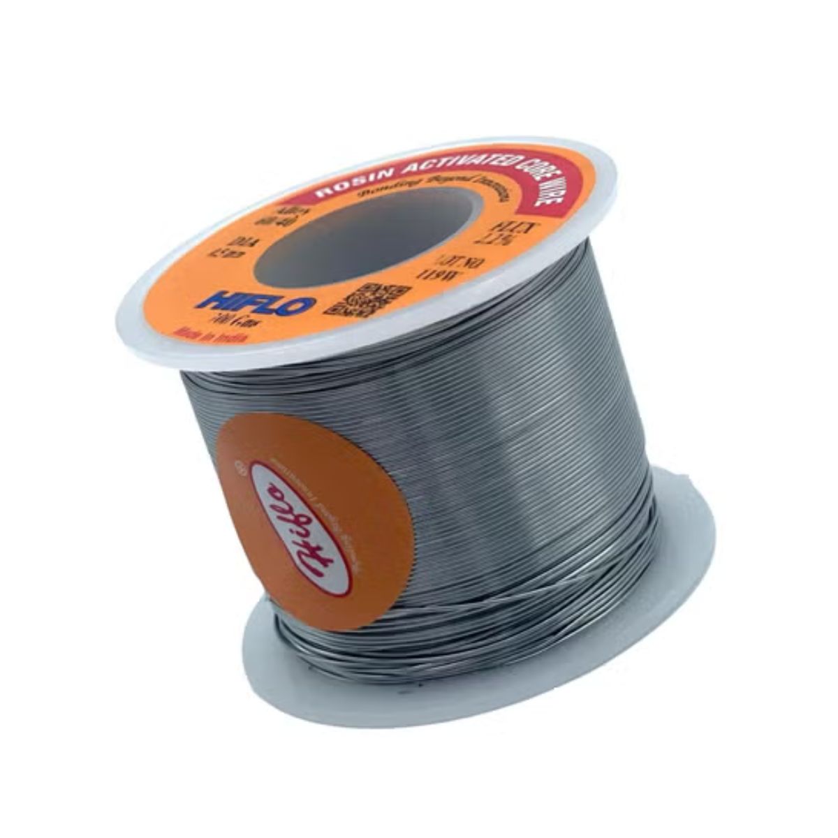 HIFLO 60/40 Tin-Lead Flux Core Solder Wire – 0.5mm–1.5mm (100g / 200g) Made in India
