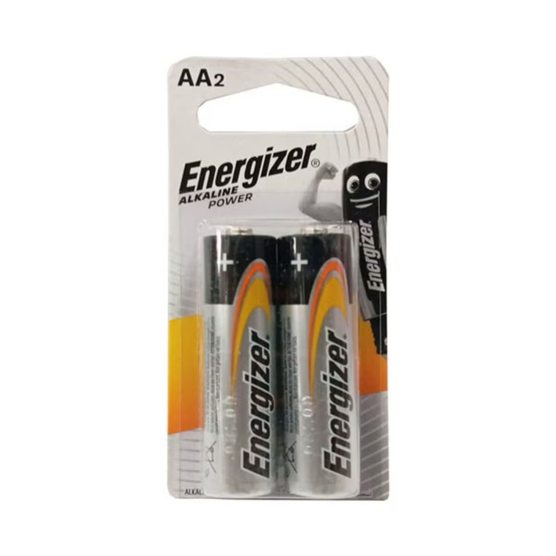 Energizer AA Alkaline Batteries – Pack of 2