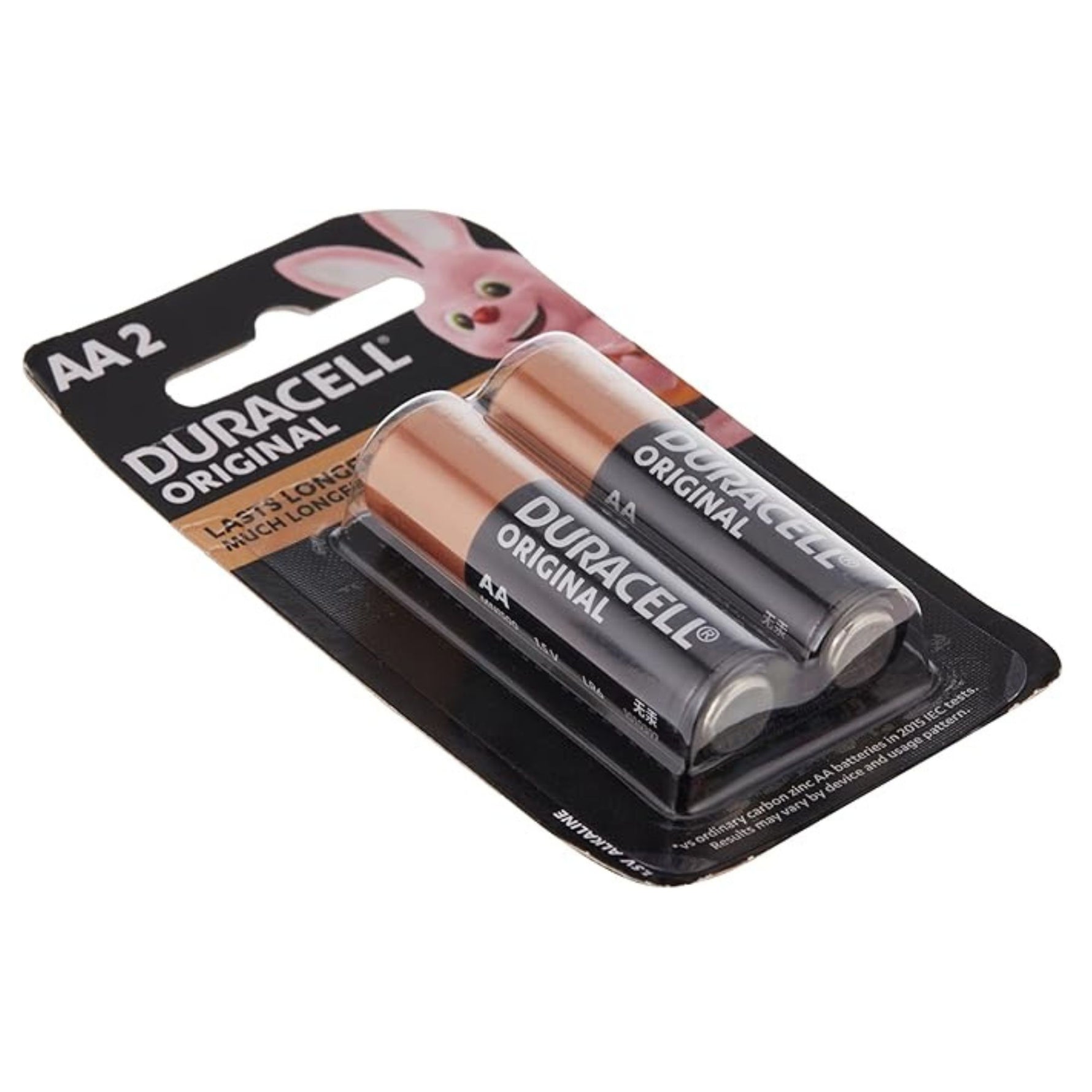 Duracell AA Alkaline Batteries – Pack of 2
