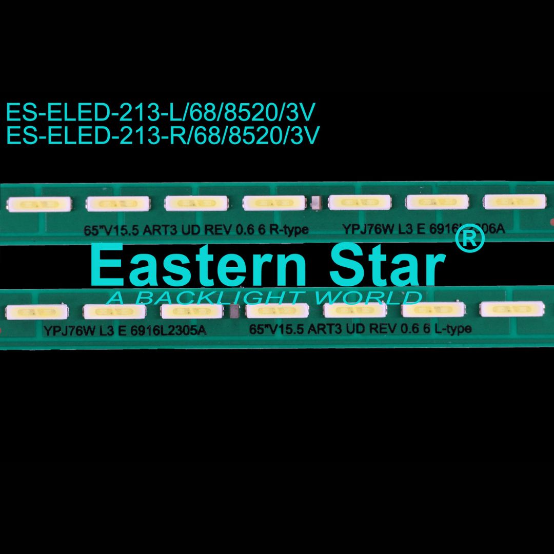 65 Inch LED TV Backlight Strip Replacement for LG – 68 LED 710mm L/R Type (ES-ELED-213)