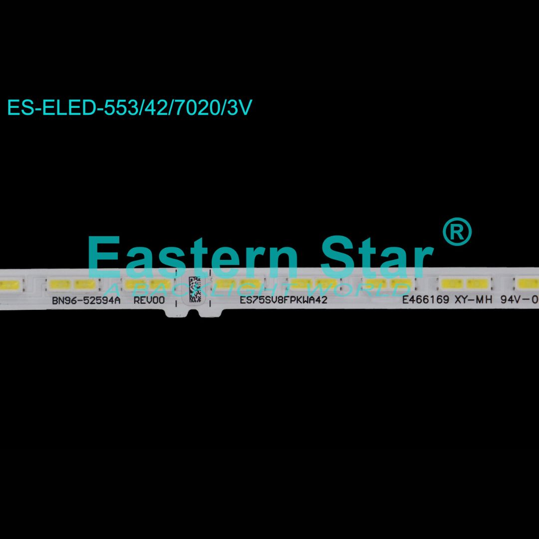 75 Inch LED TV Backlight Strip Replacement for Samsung – 42 LED 410mm 3V (ELED-553)