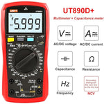 UNI-T UT890D+ Digital Multimeter AC/DC Voltage Current Resistance Continuity NCV Tester