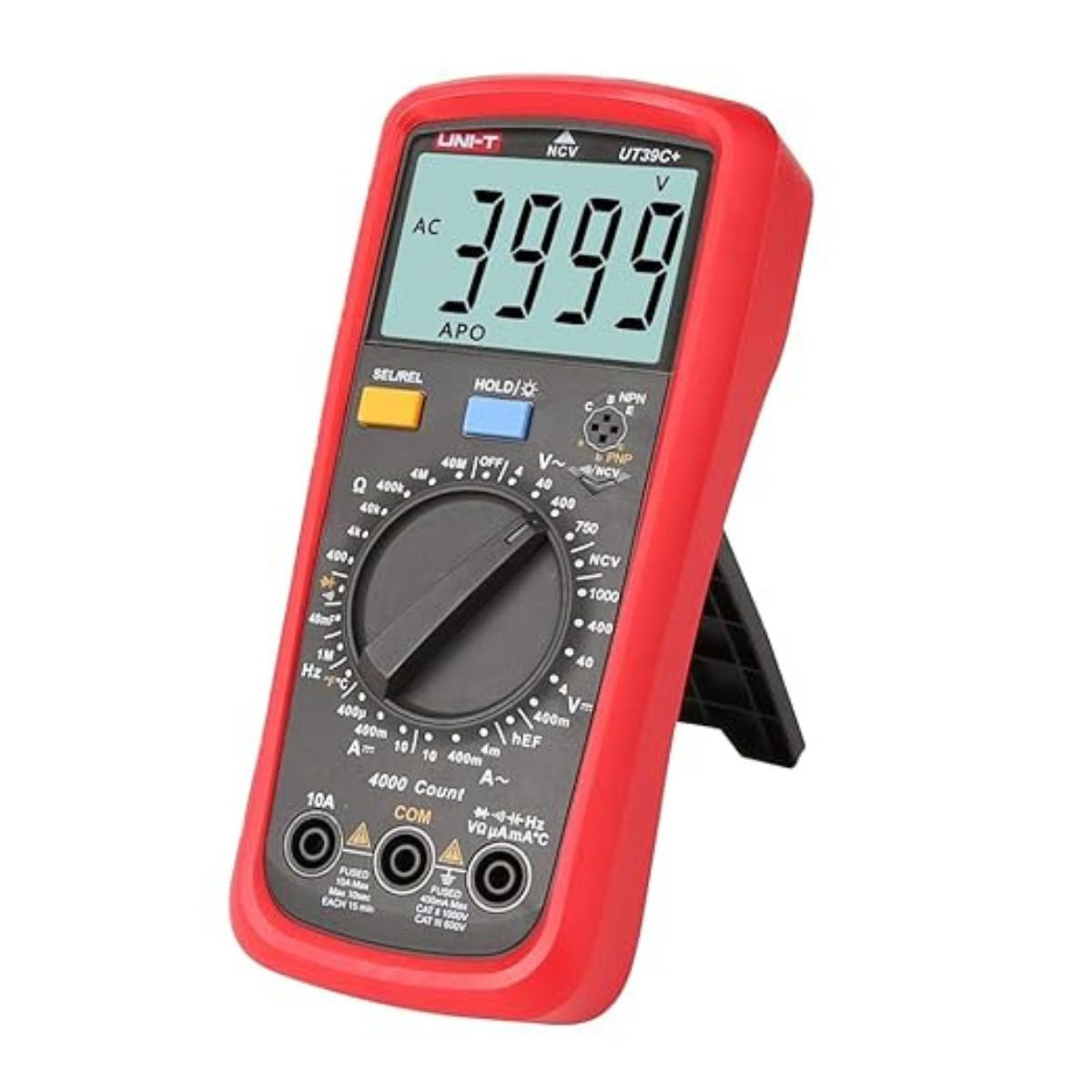 UNI-T UT39C+ Digital Multimeter True RMS Temperature Capacitance Tester AC/DC Voltage Current