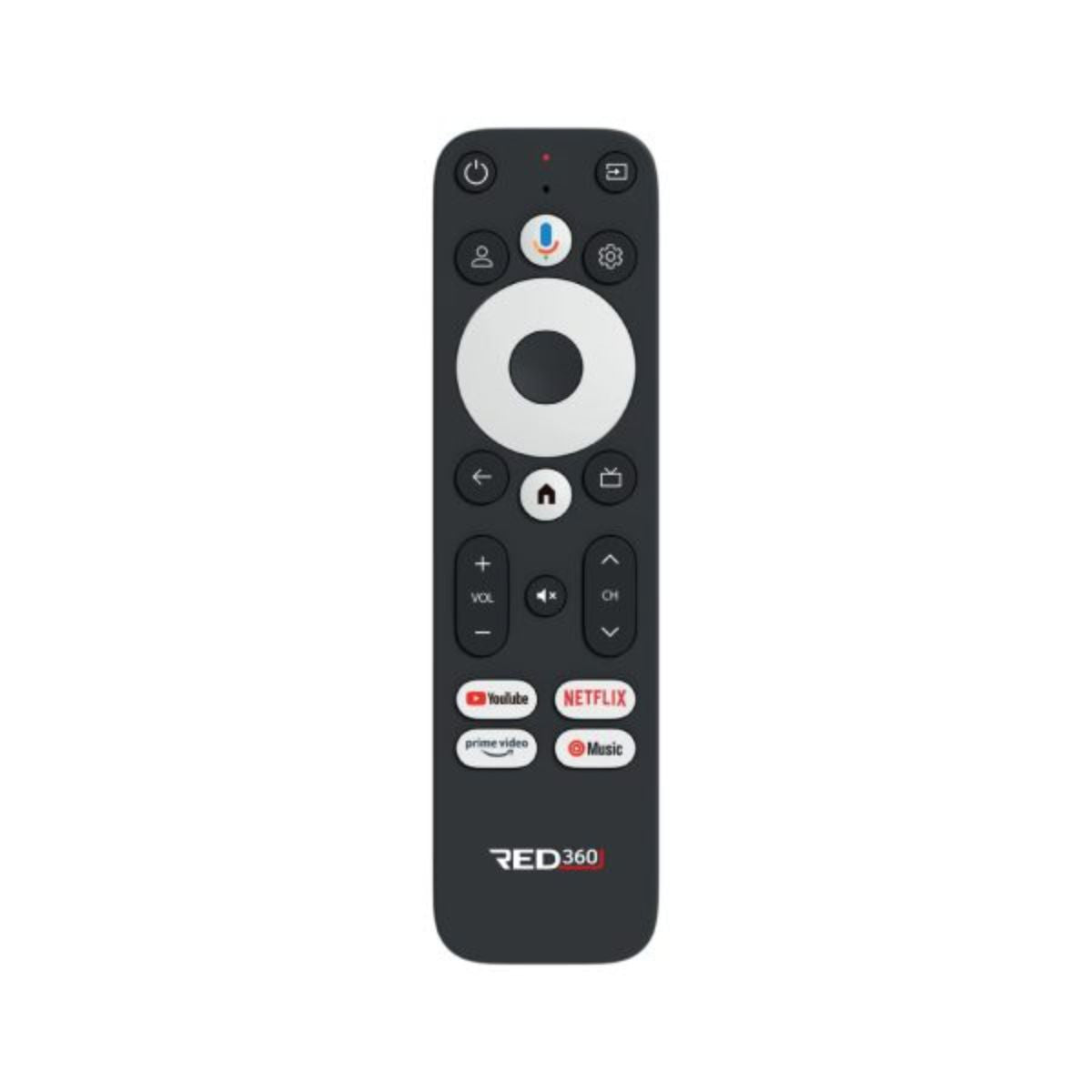 RED360 X100 Pro Google TV Box 4K Ultra HD Android Streaming Media Player 2GB/16GB