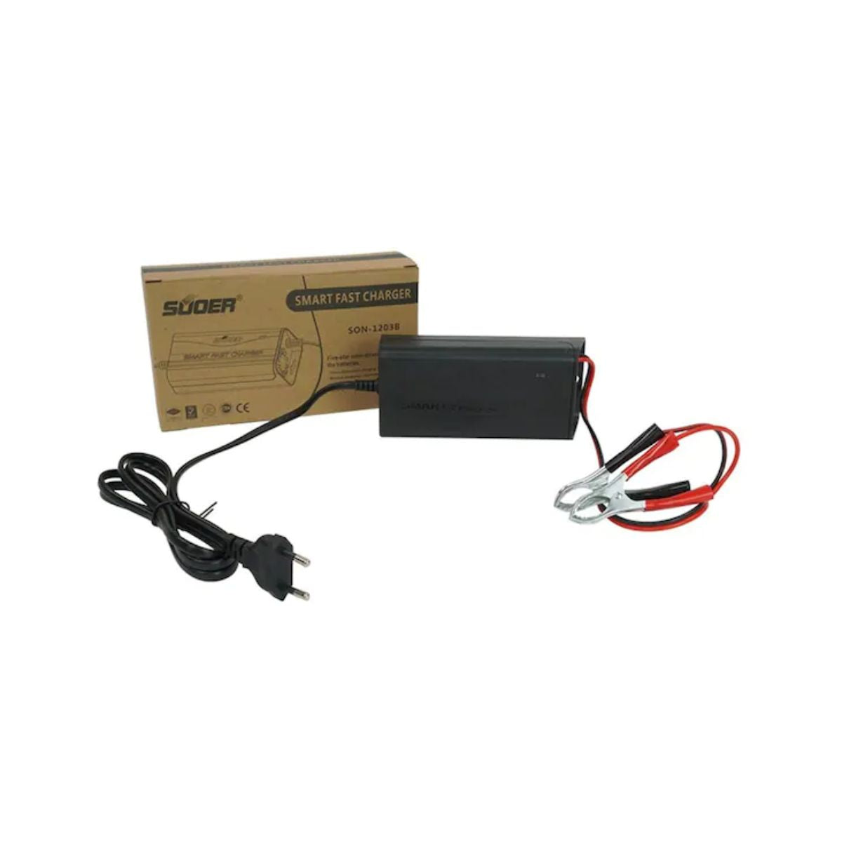 SODER 1203B 12V 3A Lead Acid Battery Charger Smart Automatic Charger