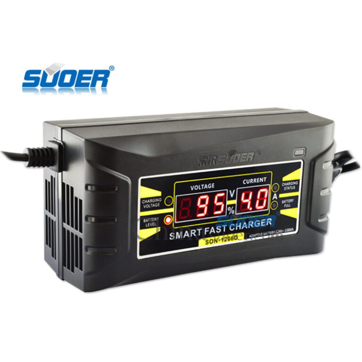 SODER 1206D 12V Automatic Lead Acid Battery Charger Smart Charger