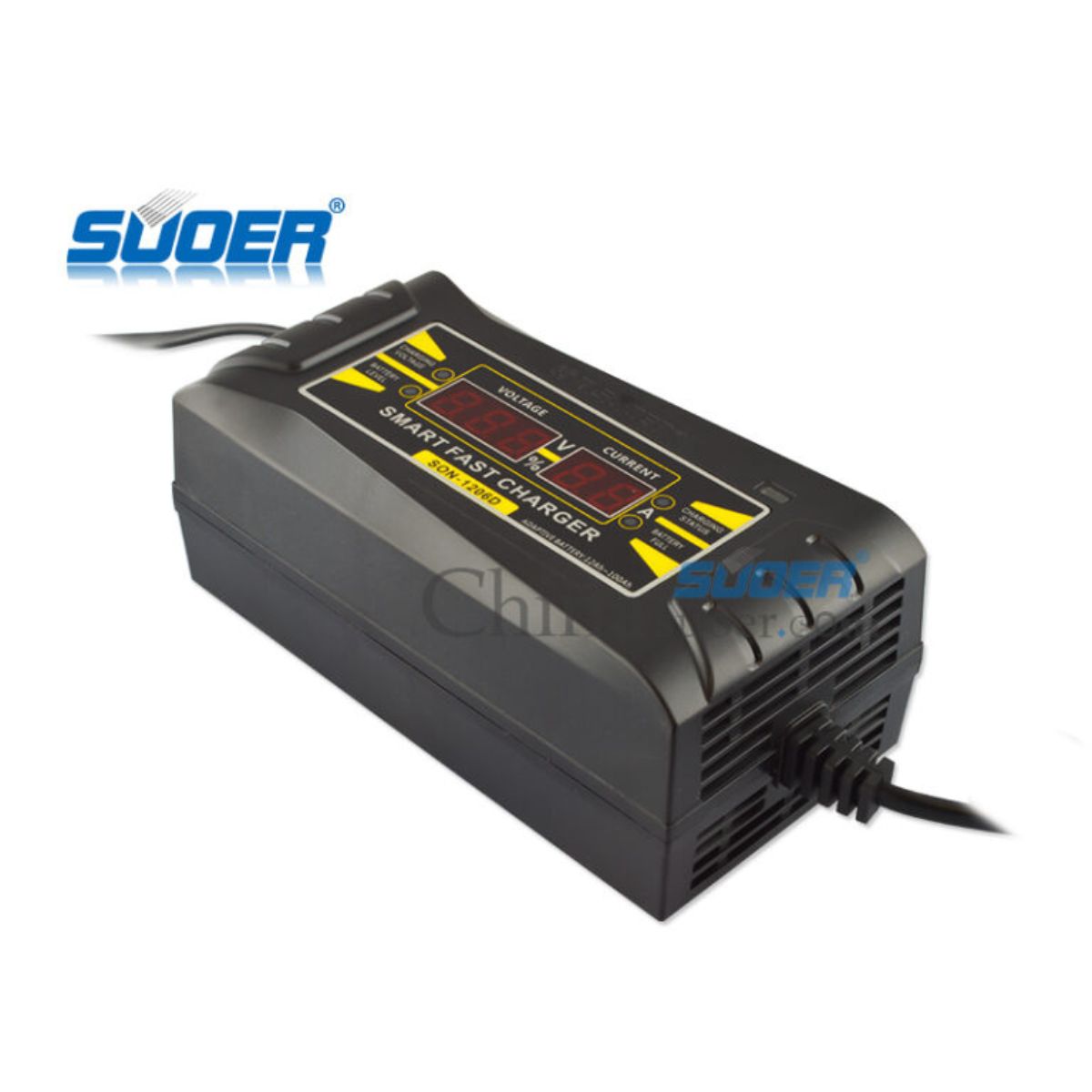 SODER 1206D 12V Automatic Lead Acid Battery Charger Smart Charger